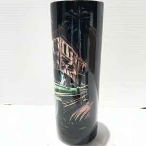 Vintage Car and Palm Tree Tumbler